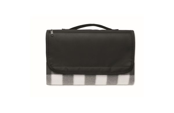 CALY Picknick Decke RPET-Fleece - schwarz