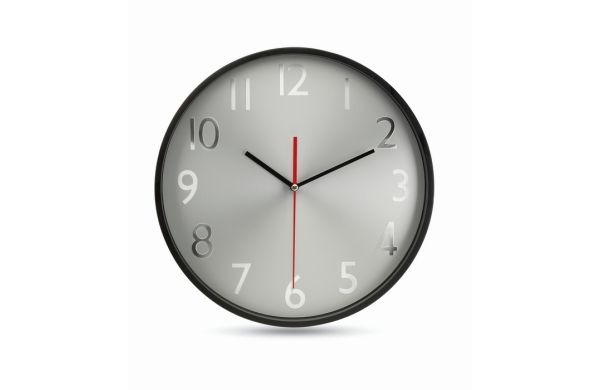 RONDO Wanduhr - schwarz