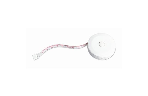 JEN Rollbandmaß  1m - weiß