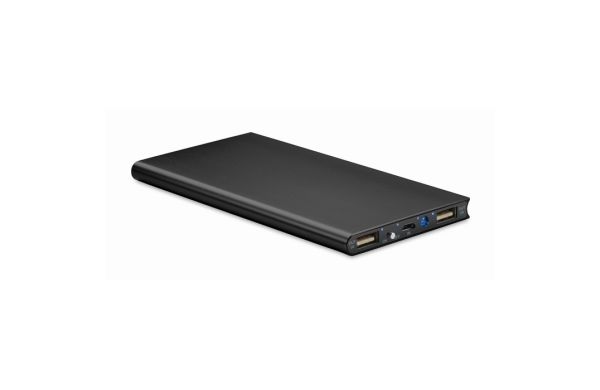 POWERFLAT8 Powerbank 8000 mAh - schwarz