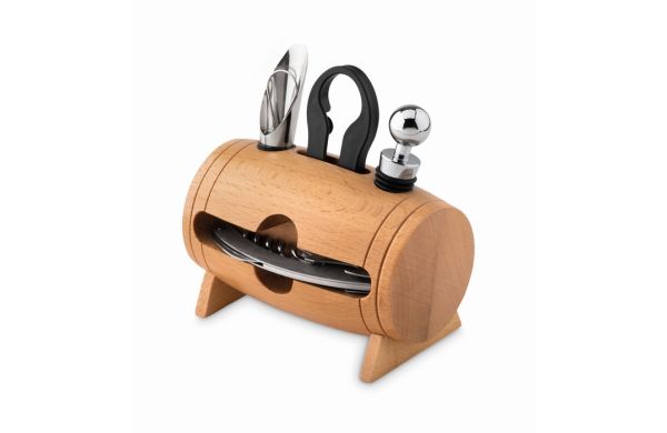 BOTA Weinset - holzfarben