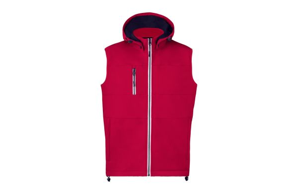 Netly Softshell-Bodywarmer/Weste, XL, rot