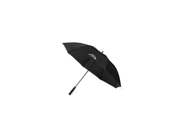 Nordic Drift Trail 27" AWARE™ RPET Sturm-Schirm mit UPF 50+, schwarz