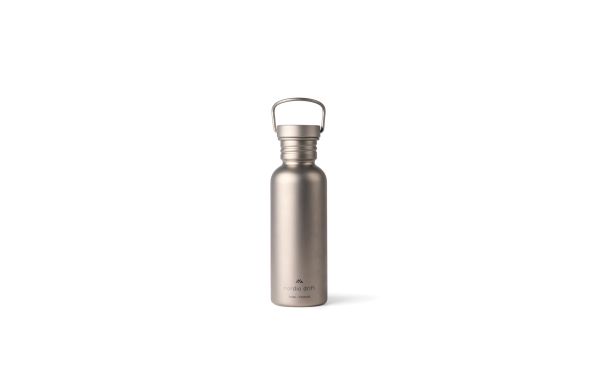 Nordic Drift Trail Ultraleichte Titan-Wasserflasche 600ml, silber