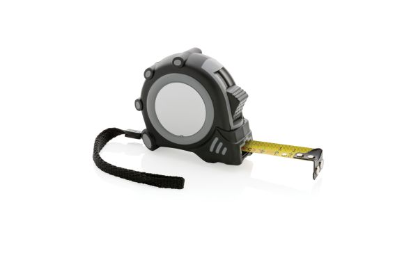 Grip 5m/19mm Maßband aus RCS recyceltem Kunststoff/grau