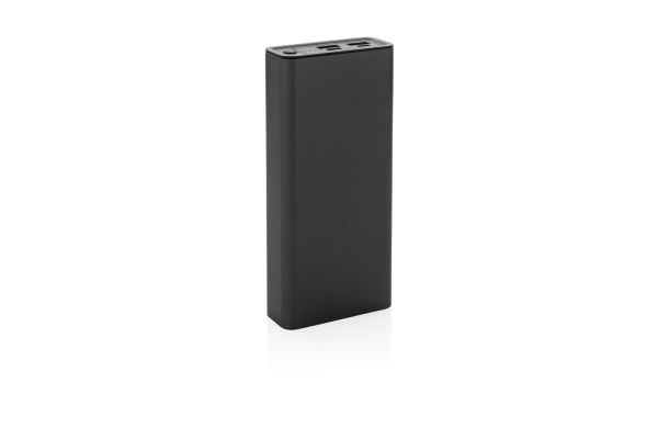 Terra 20.000mAh 20W Powerbank aus RCS recyceltem Aluminium/grau