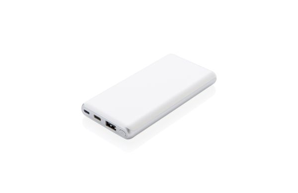 Ultraschnelle 10.000 mAh Powerbank mit PD/weiß