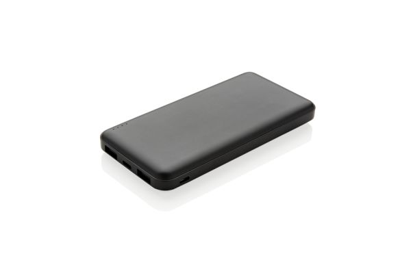 High Density 10.000 mAh Pocket Powerbank/schwarz