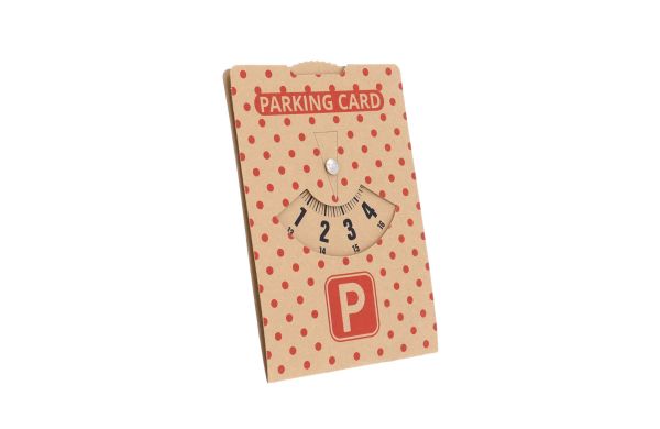 Parkscheibe CreaPark Eco, Weiss