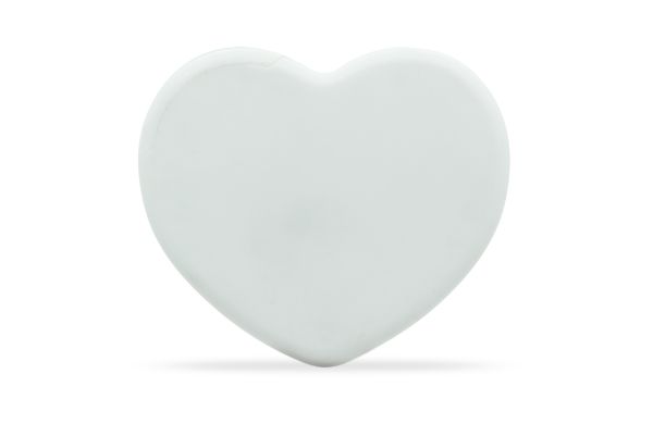 Pfefferminzdose Herz, weiss