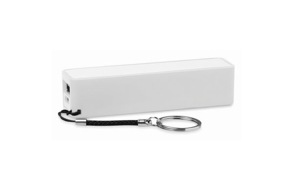 POWER MATE Slim PowerBank 2200 mAh, weiß