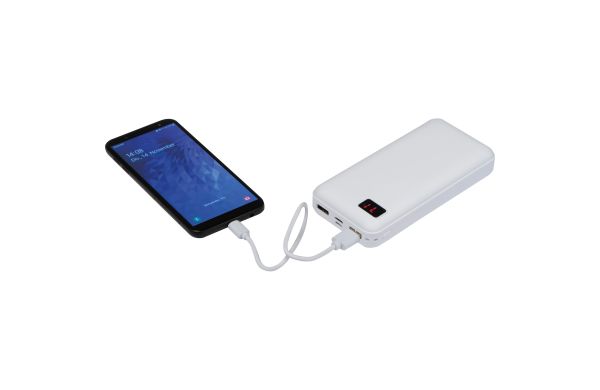 Powerbank 20000 mAh - weiß