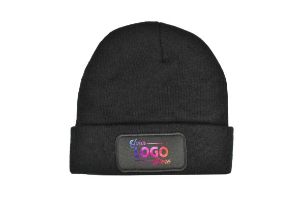 Promo RPET kinder gebreide muts met RPET-label