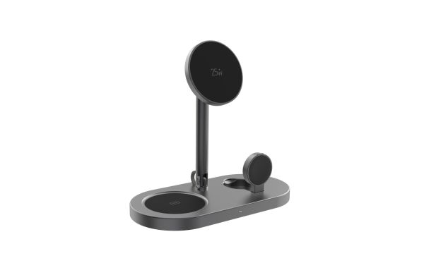 Quantum Ultra-Fast RCS 25W magnetischer Desk-Charger, grau