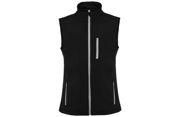 Nevada Softshellbodywarmer Unisex - schwarz - S