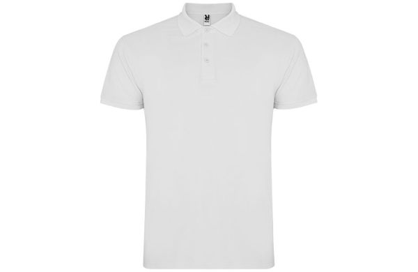 Star Poloshirt für Herren - weiss - S
