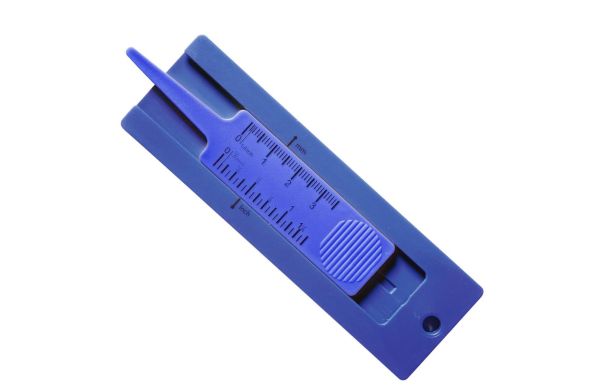 Reifenprofilmesser "LKW", blau