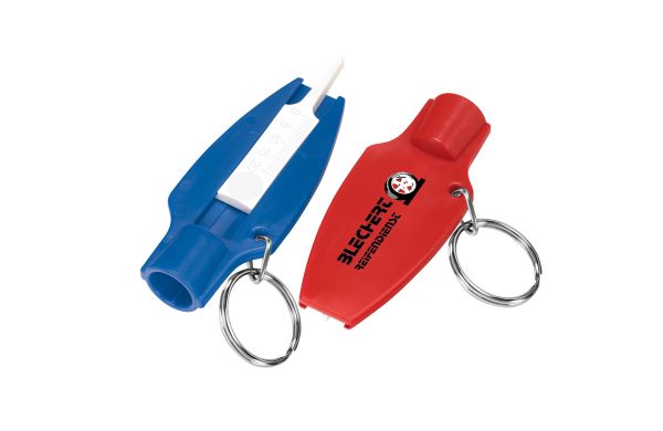 Bandprofielmeter met ventieldopdraaier en ring  