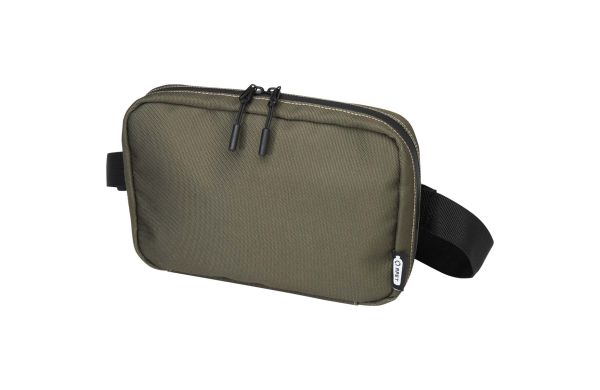 Roam GRS recycelte modulare Kulturtasche, mittelgrün