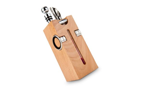 Geschenkset: Boekblok met wijn