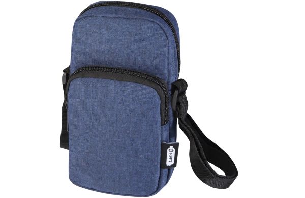 Ross Handytasche aus recyceltem GRS-Material, heather navy