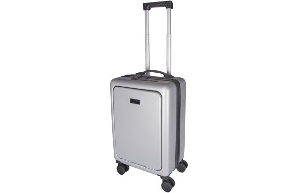 Rover Pro 20" Kabinentrolley aus recyceltem GRS-Material 40 L, silber