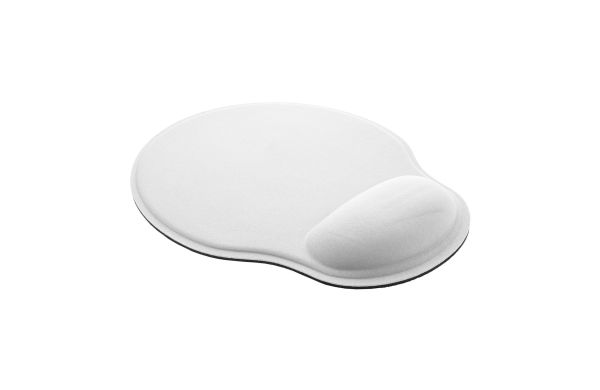 RPET-Mauspad Wrest, weiß