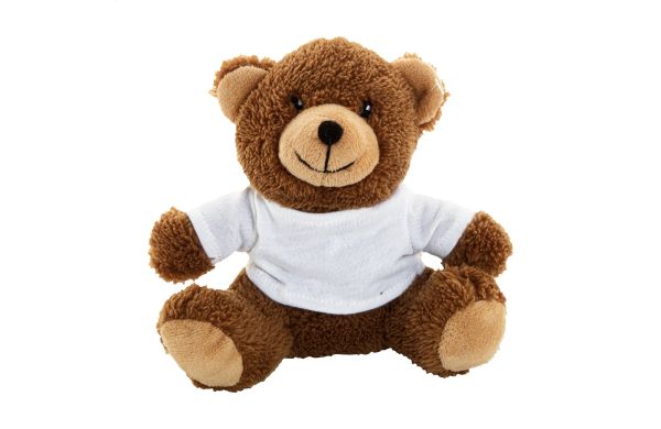 RPET Plüsch-Teddybär Rebear, weiss