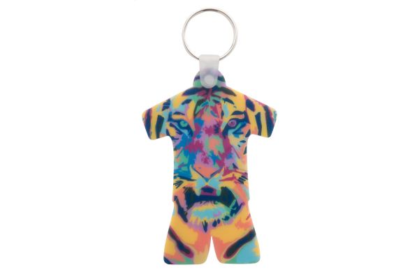 Schlüsselanhänger Corner, weiß