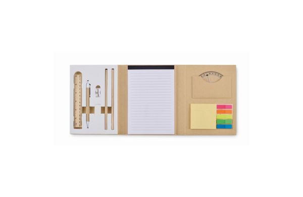 CENOTE Schreibset mit Notizblock, beige
