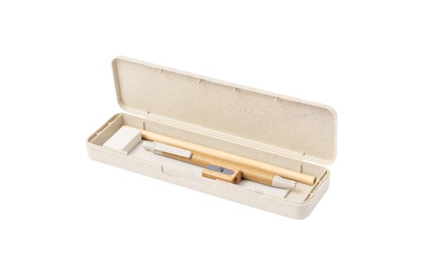 Schreibset Weaston, natur