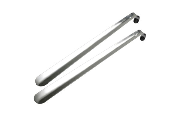 Schoenlepel roestvrij staal, extra lang  