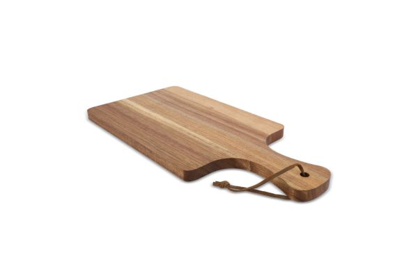 Serveerplank van acaciahout 37 x 18 x 1,5 cm