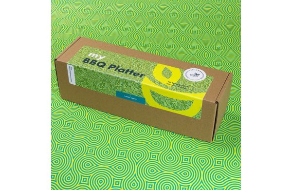 Serveer-set „my BBQ Platter“ - 3 x midi