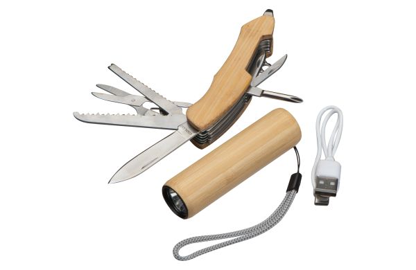 Set zaklamp/mes Oldham