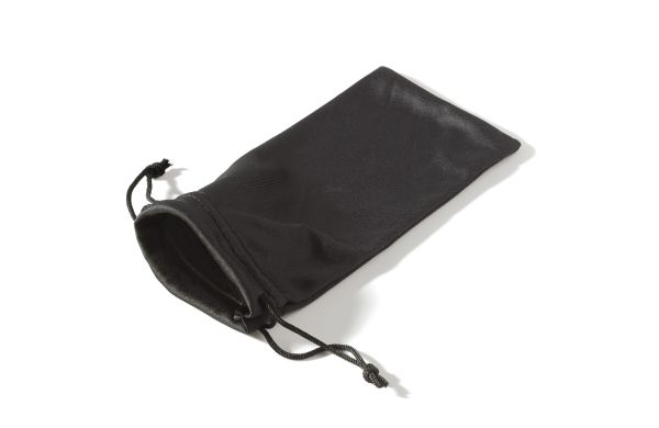 Sonnenbrillen Beutel, schwarz