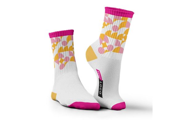 Premium Sport No Terry Socks Crew One Size met Standaard Etiket