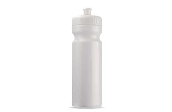 Sportflasche classic 750ml, weiss