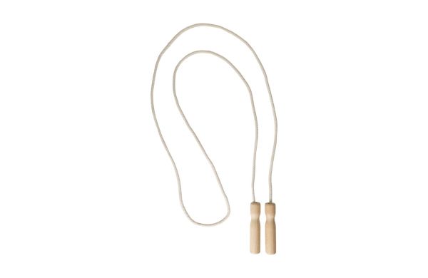 Springseil "Holz", beige