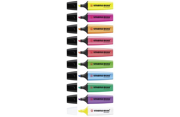 STABILO BOSS ORIGINAL 3 stuks set markeerstiften