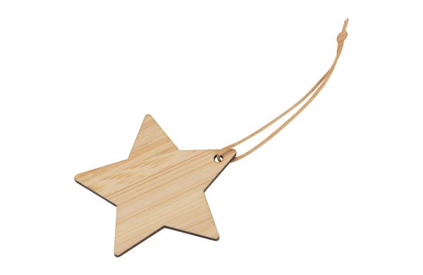 Bamboe ster hanger