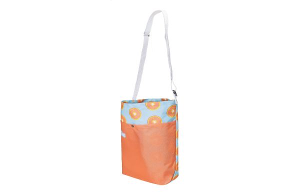 SuboBag Shoulder individuelle Umhängetasche RPET, weiss
