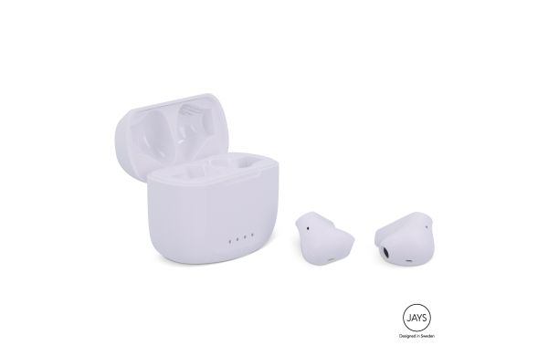 T00258  Jays T-Five Bluetooth-Ohrhörer, weiss