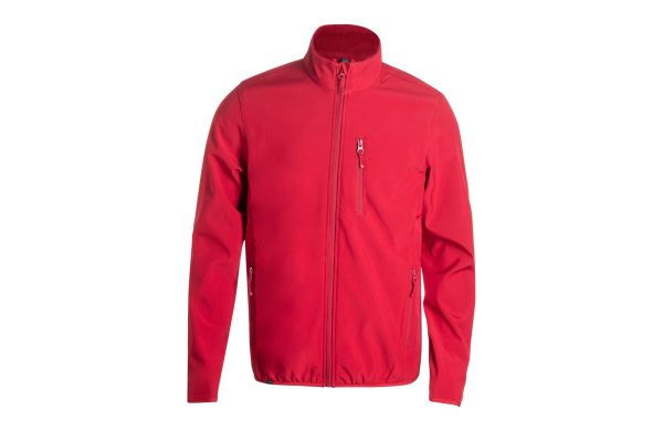 Timber RPET-Softshelljacke, L, rot