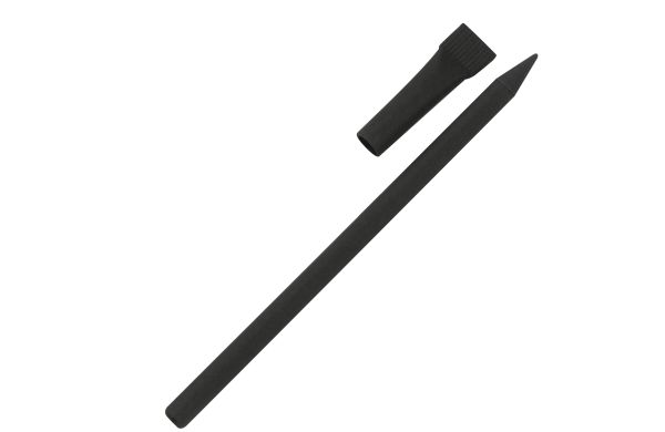 Tintenloses Schreibgerät aus Papier - schwarz