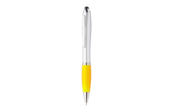 Touchpen mit Kugelschreiber Tumpy, gelb