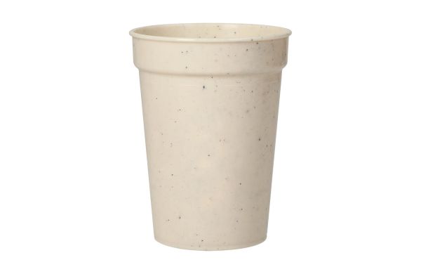 Trinkbecher "Pfand" 0,3 l, ISCC-zertifiziert, beige