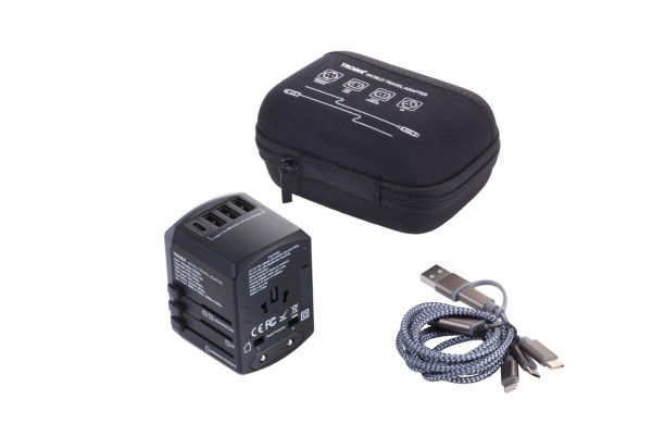 TROIKA-Reiseadapter-Set-TROIKA-WORLD-TRAVEL-ADAPTER-grau-schwarz