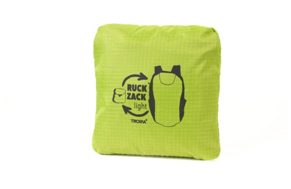 TROIKA-Rucksack-RUCKZACK-gruen-schwarz