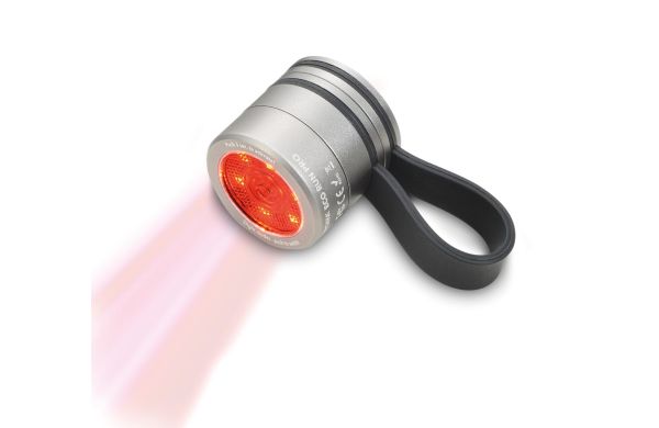 TROIKA-Taschenlampe-ECO-RUN-PRO-grau-schwarz-titanfarben